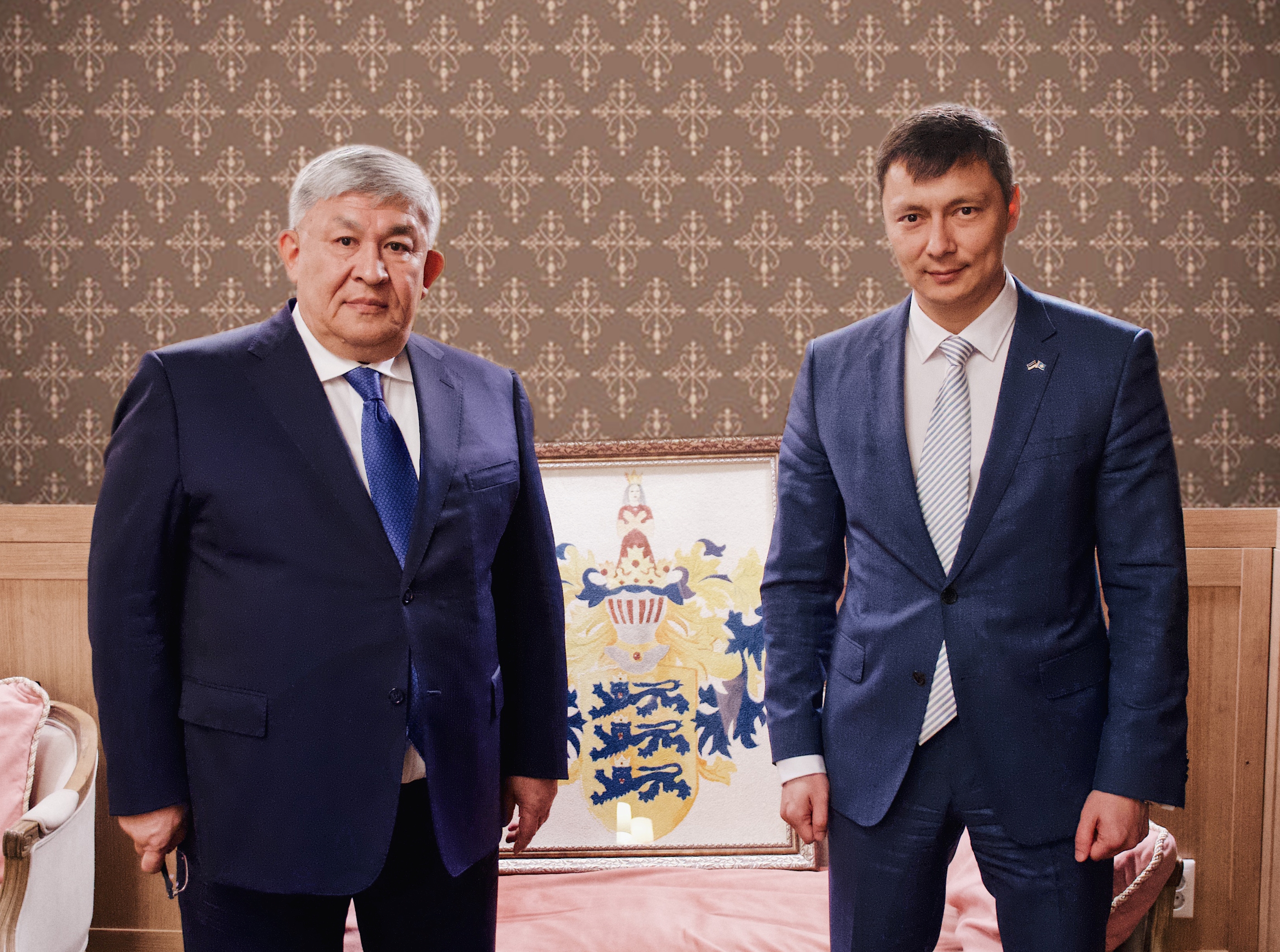 АКИМ КЫЗЫЛОРДИНСКОЙ ОБЛАСТИ ВСТРЕТИЛСЯ С МЭРОМ ТАЛЛИННА